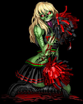 Sindee the undead Cheerleader 